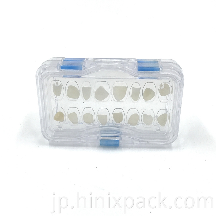 ネットリテーナー貯蔵ケース付き義歯膜バスボックスプラスチック膜箱